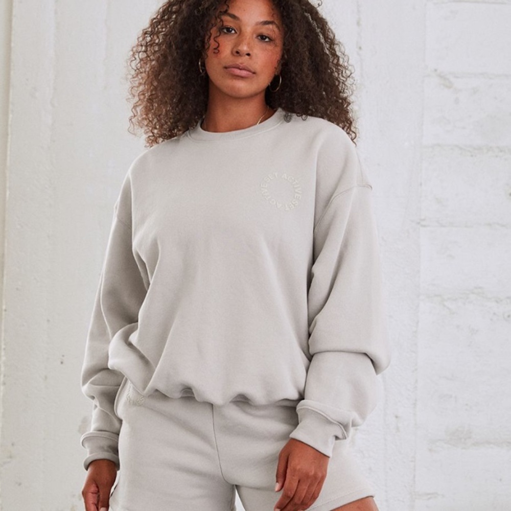 Set Active Crewneck - Dune